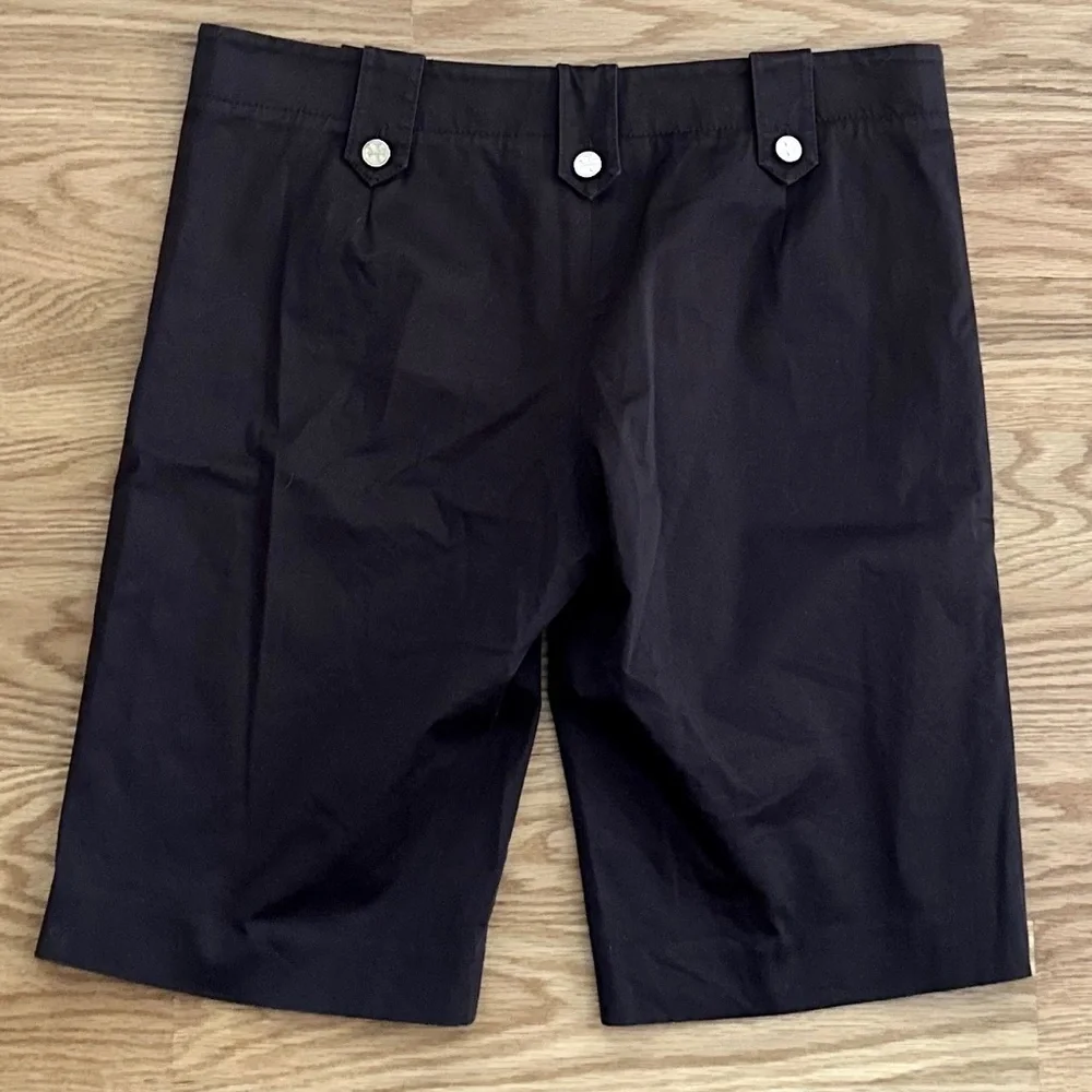 Tory Burch Brown Kinny Bermuda Shorts (6)